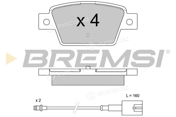 Bremsi BP3511