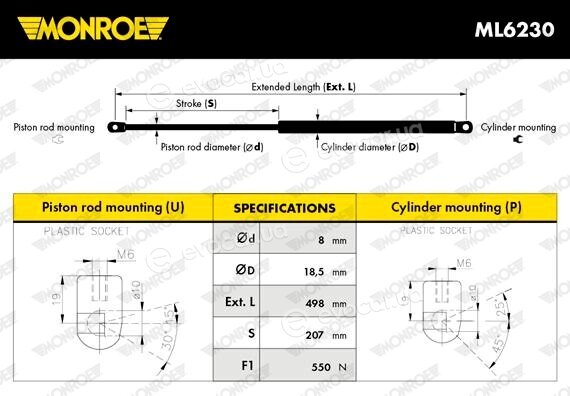 Monroe ML6230