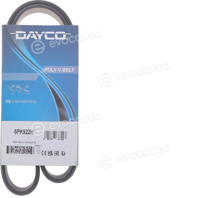 Dayco 6PK922H