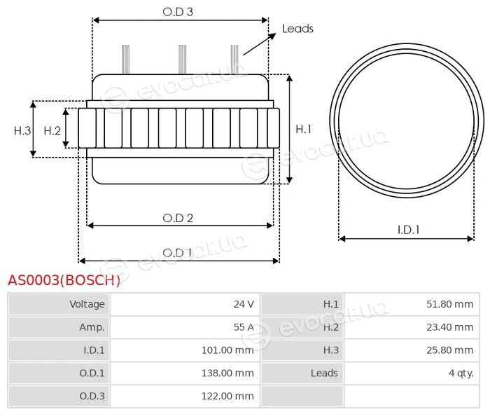 AS AS0003(BOSCH)