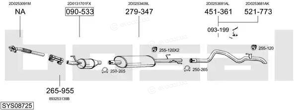 Bosal SYS08725