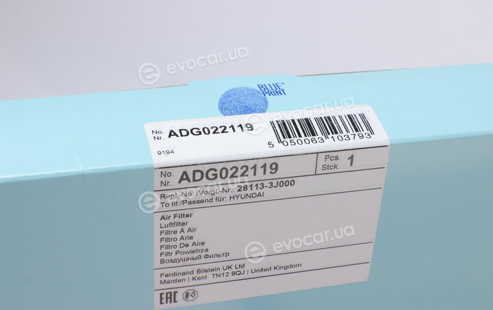 Blue Print ADG022119