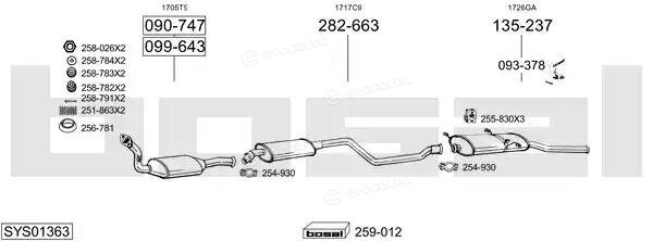 Bosal SYS01363