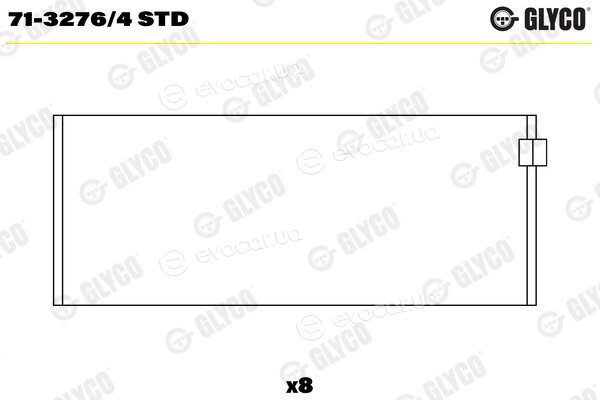 Glyco 71-3276/4 STD