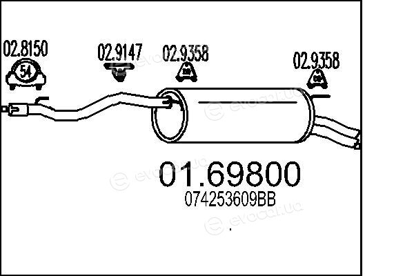 MTS 01.69800