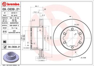 Brembo 09.C639.21