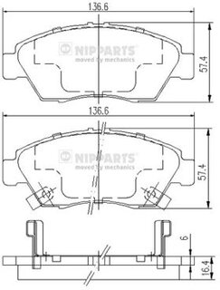 Nipparts J3604033