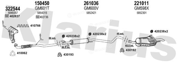 Klarius 391665E