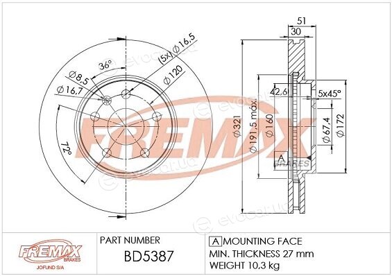 Fremax BD-5387