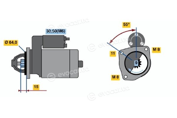 Bosch 0 001 107 091