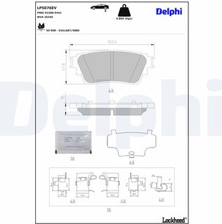 Delphi LP5076EV