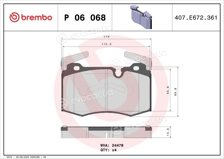 Brembo P 06 068