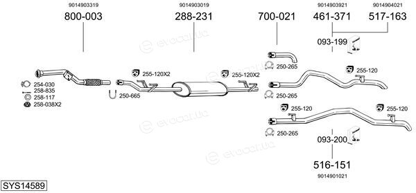 Bosal SYS14589