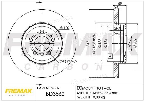 Fremax BD-3562