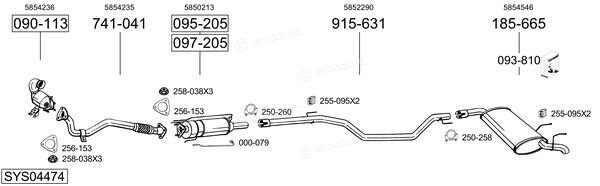 Bosal SYS04474