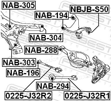 Febest NAB-305