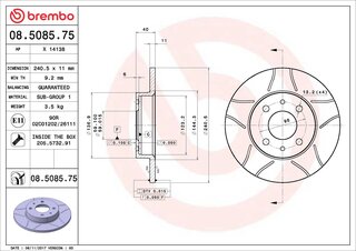 Brembo 08.5085.75