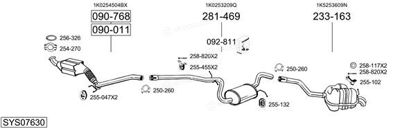 Bosal SYS07630