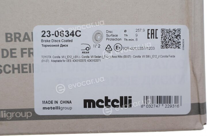 Metelli 23-0634C