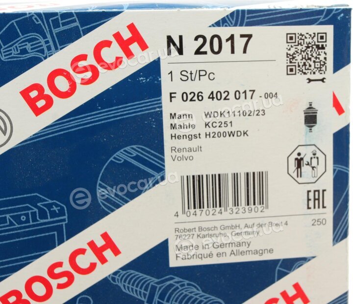 Bosch F 026 402 017