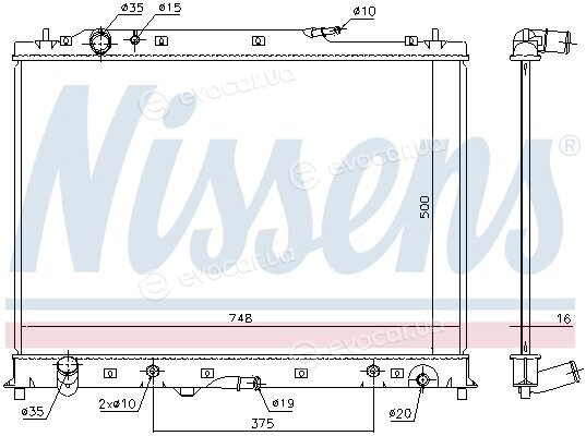 Nissens 68525