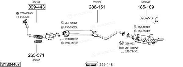 Bosal SYS04467