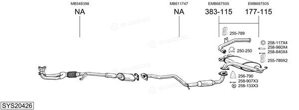 Bosal SYS20426