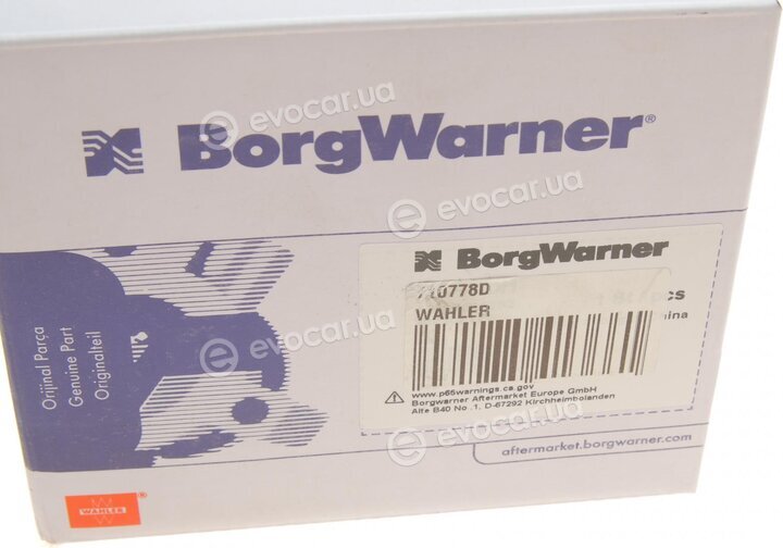 Wahler / BorgWarner 710778D/1