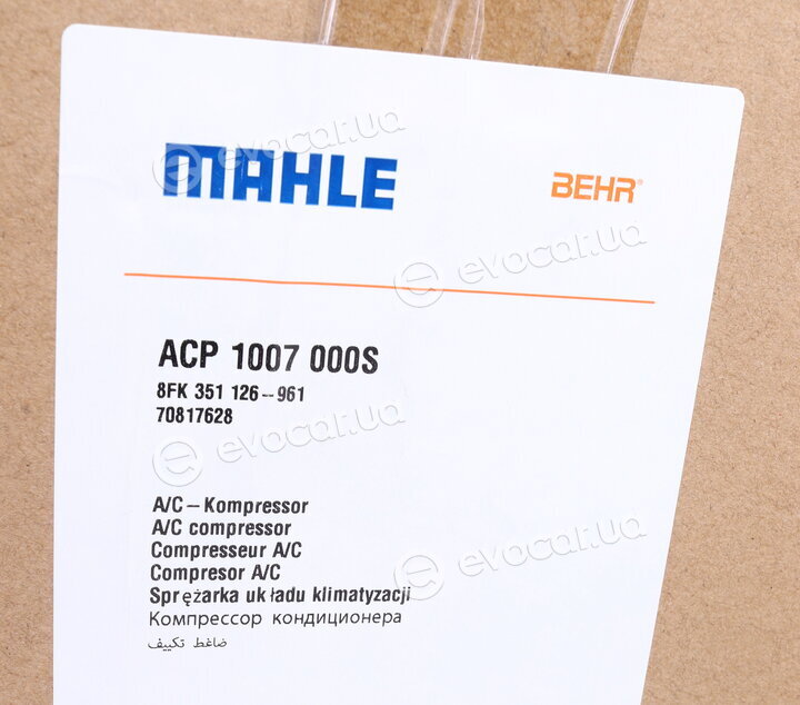Mahle ACP 1007 000S
