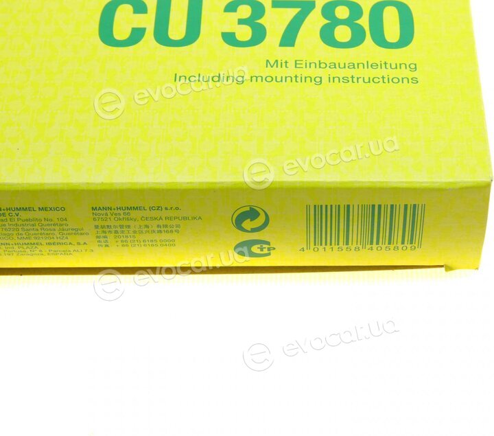 Mann CU 3780