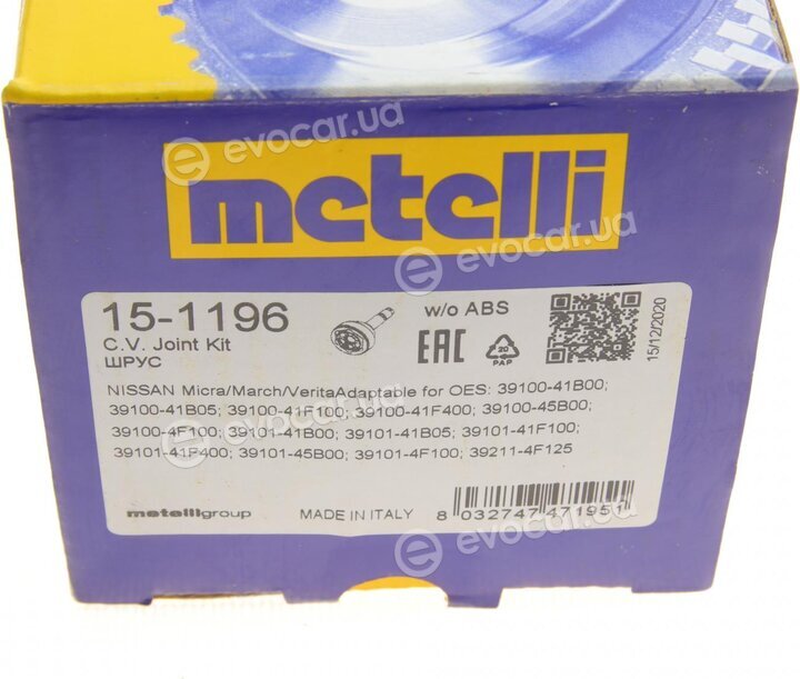 Metelli 15-1196