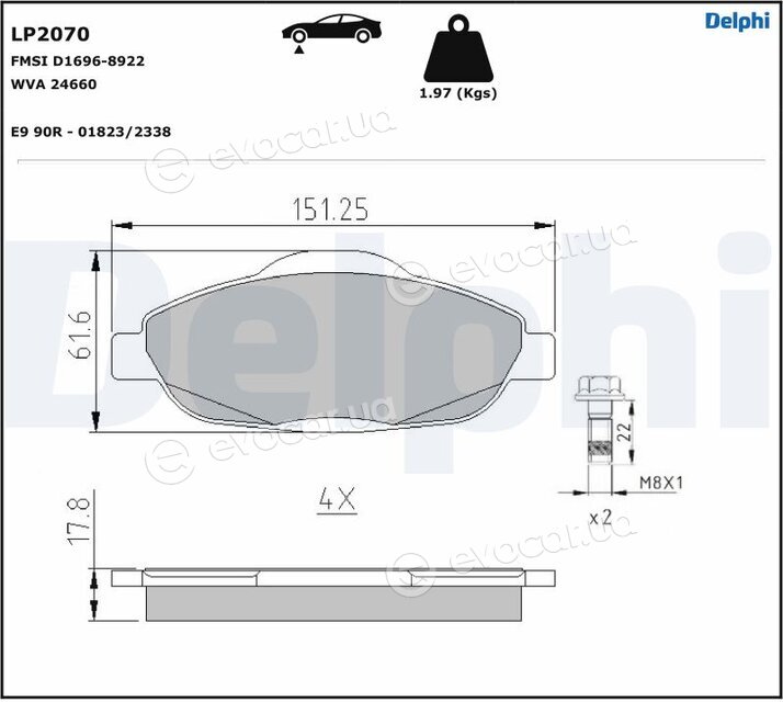 Delphi LP2070