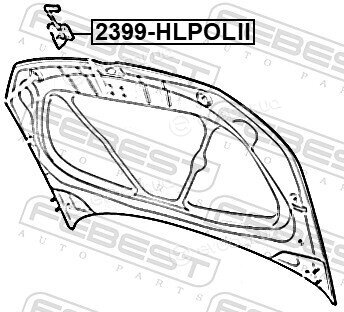 Febest 2399-HLPOLII