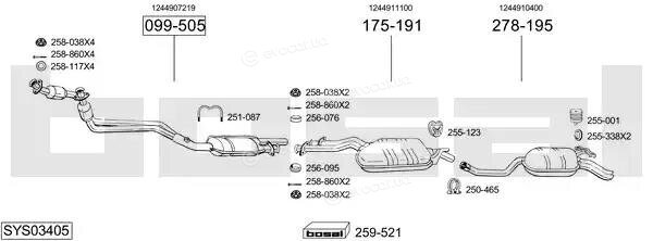 Bosal SYS03405