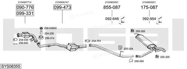 Bosal SYS08355