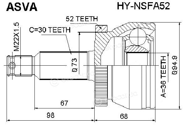 Asva HY-NSFA52
