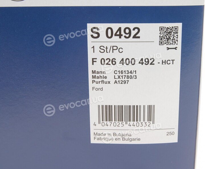 Bosch F 026 400 492