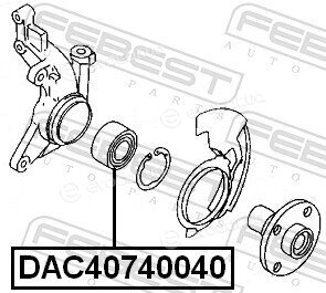 Febest DAC40740040