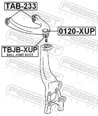 Febest TBJB-XUP