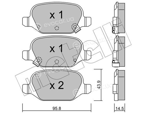 Metelli 22-0324-5