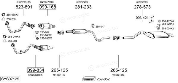 Bosal SYS07125