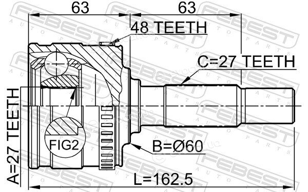 Febest 1610-801A48