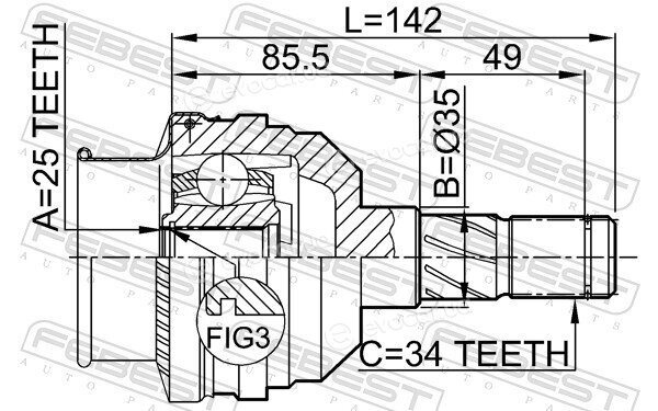 Febest 1811-5003