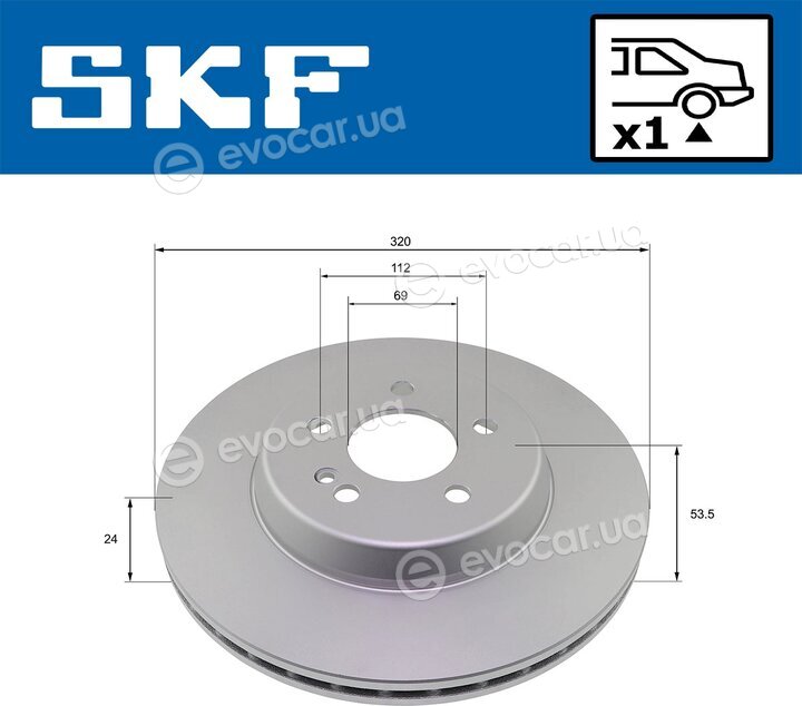 SKF VKBD 91332 V1