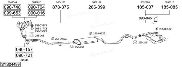 Bosal SYS04499