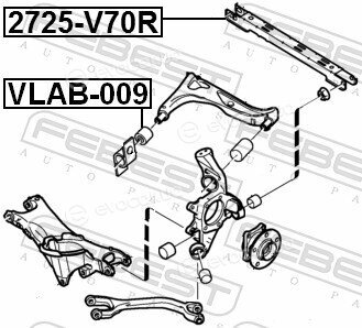 Febest 2725-V70R