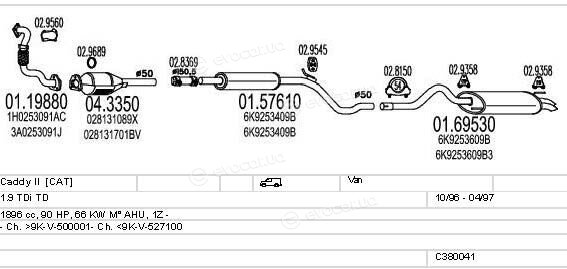 MTS C380041002837