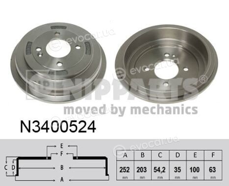 Nipparts N3400524