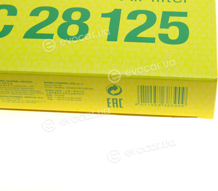 Mann C 28 125