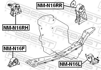 Febest NM-N16F